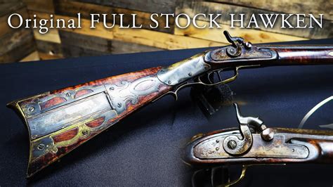 Original FULL STOCK Hawken Rifle | William Hawken, the less famous ...