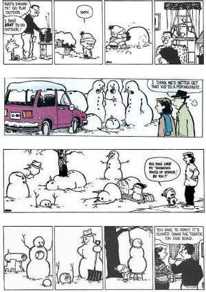 Calvin And Hobbes Quotes Snow. QuotesGram