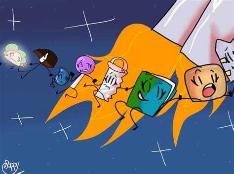 BFB 6 BLEH space scene redraw! | BFDI💖 Amino