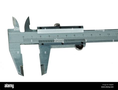 measuring tools used in mechanical engineering. isolated Stock Photo ...