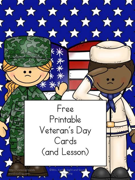 Veteran's Day Cards for Kids - The Homeschool Village