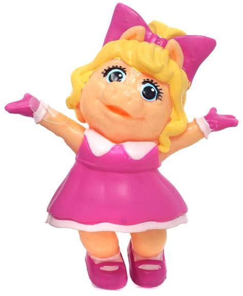 Disney Junior Muppet Babies Life-Like Ms. Piggy Rubber Figure - Walmart.com