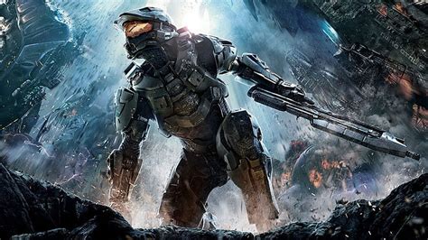 HD wallpaper: Halo Master Chief poster, Halo 4, video games, futuristic ...