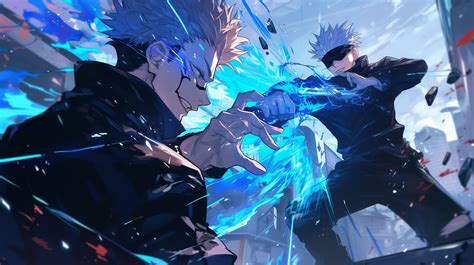 1809x1313 Resolution Gojo vs Sukuna Jujutsu Kaisen Battle 1809x1313 ...