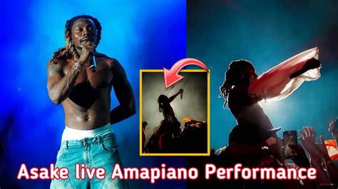 Asake Amapiano Live Performance at AFRO NATION Miami Florida USA 2023 ...