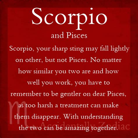 Pisces + Scorpio Pisces And Scorpio Compatibility, Scorpio And Cancer ...