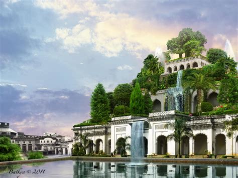 Hanging Gardens of Babylon by batkya on DeviantArt