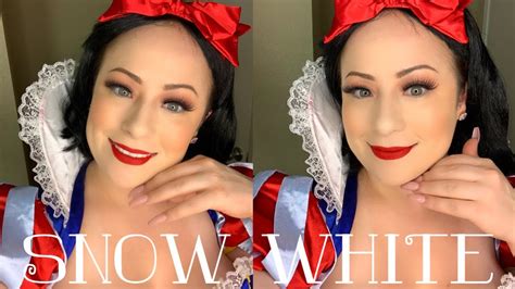 SNOW WHITE MAKEUP TUTORIAL - YouTube