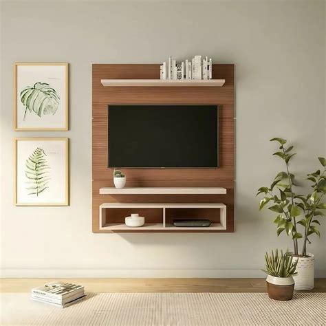 TV Wall Unit, For Residential, Laminate Finish at Rs 2000/sq ft in New ...