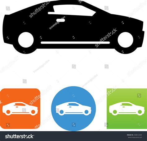 Car Side View Icon Stock Vector (Royalty Free) 258012344 | Shutterstock