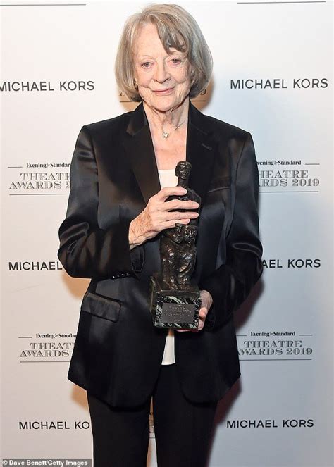 Maggie Smith named best actress at Evening Standard Theatre Awards ...