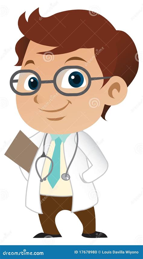 Boy Doctor stock vector. Illustration of comic, medic - 17678980