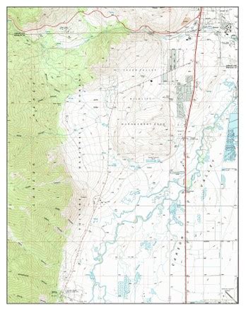 Usa Timeless Maps Genoa Nevada Map Editorial Stock Photo - Stock Image ...