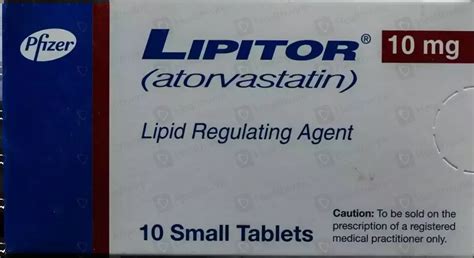 Lipitor (10mg) 10 Tablets Price in Pakistan - Uses, Dosage, Side Effects