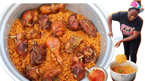 HOW TO COOK NIGERIAN PARTY JOLLOF RICE FOR GET TOGETHER | STEP - BY ...