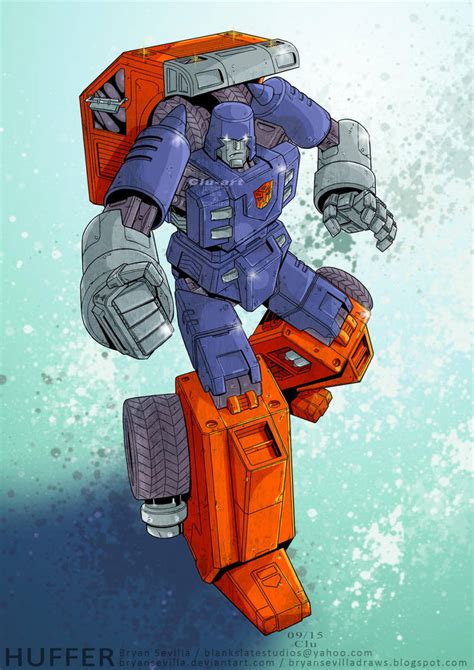 Transformers G1: Huffer by Clu-art on DeviantArt