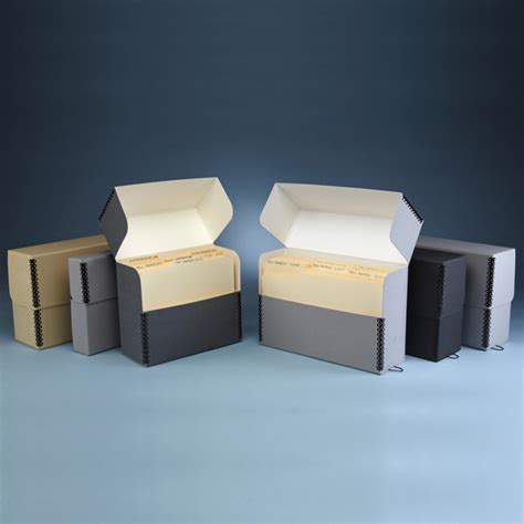 Archival Document Storage Boxes - The Hollinger Box - Hollinger Metal Edge