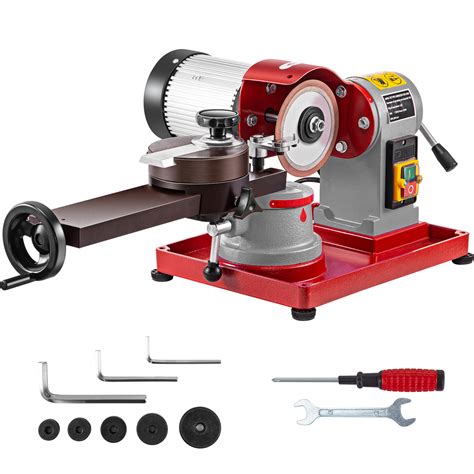 VEVOR VEVOR 370W Circular Saw Blade Sharpener Rotary Angle Mill ...