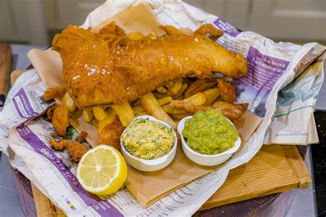 Fish and Chips with Mushy Peas and Tartare Sauce - James Martin Chef