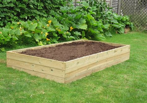 8ft x 4ft Wooden Raised Bed Kit | Access Garden Products