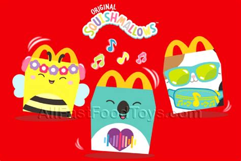 McDonald's Squishmallows Happy Meal Toys Complete Set Toy Collection ...