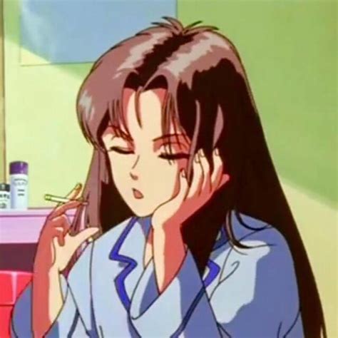 Sad Anime Girl Pfp Smoking