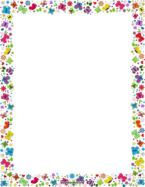 Download High Quality spring clipart border Transparent PNG Images ...