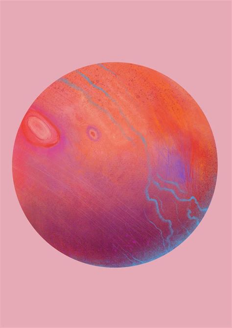 Pink planet | Pink drawing, Planets art, Planet drawing