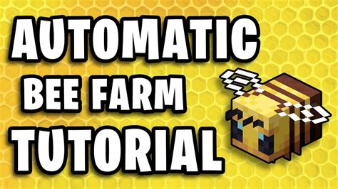 Automatic Bee Farm Tutorial 1.15 - YouTube