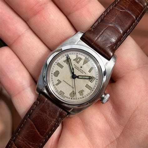 Vintage Rolex Bubbleback 2940 Steel Chronometer California Dial ...