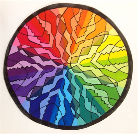 Elements of art color, Color wheel art projects, Color wheel art