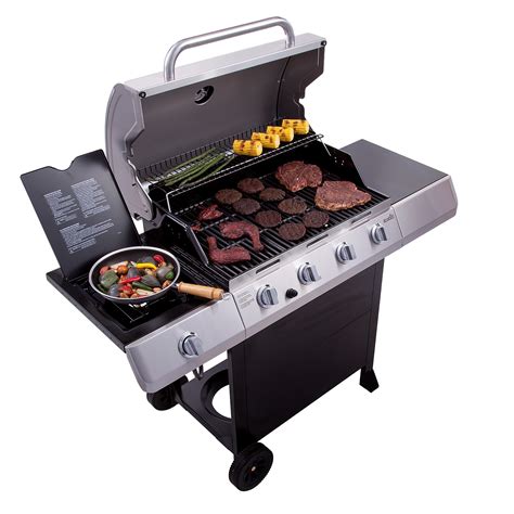 Classic 4 Burner Grill with Side Burner | Wayfair