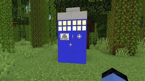 Minecraft player builds TARDIS from Doctor Who