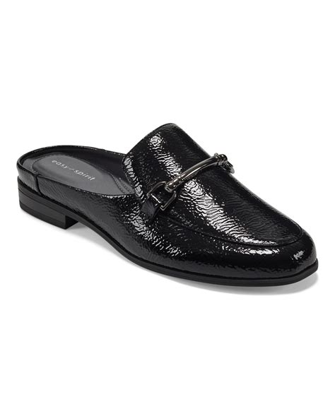 Easy Spirit Ladden Mule In Black Patent | ModeSens