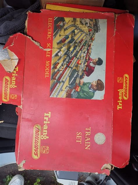 Triang Railways Train Set - Boxed Rare Retro No Tracks Collectors Rax ...