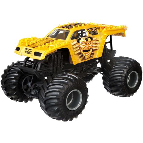 Hot Wheels Monster Jam Max-D Gold Vehicle - Walmart.com