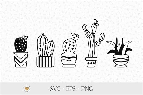 Succulent Svg Bundle Cactus Clipart Cut Files Design | SexiezPicz Web Porn