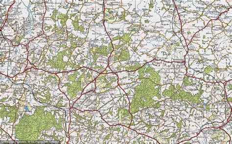 Historic Ordnance Survey Map of Sissinghurst, 1921