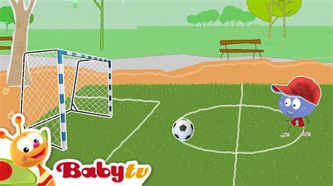 Stick with Mick | Playing Football ⚽ | Videos for toddlers @BabyTV ...