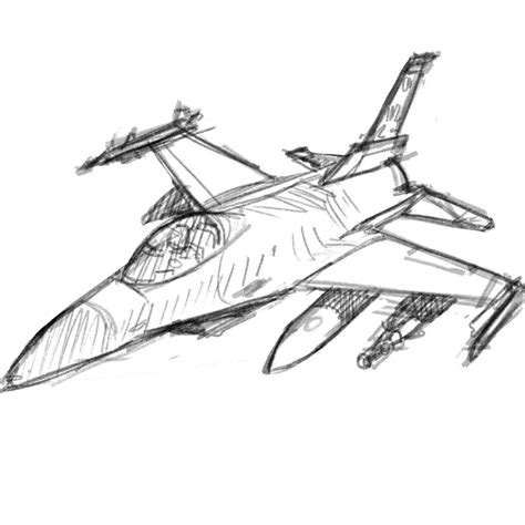 Jet Airplane Drawing at GetDrawings | Free download