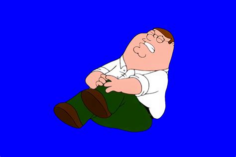 Peter Griffin Hurts His Knee meme - Family Guy (Green Screen) (Blue Sc ...