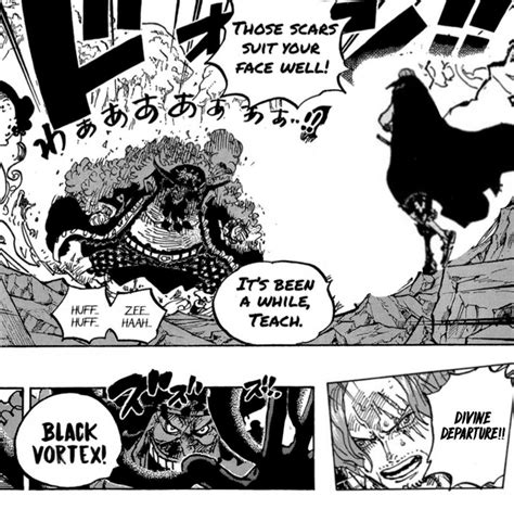 One Piece Shanks Vs. Blackbeard A fight we'd all wanna see ...