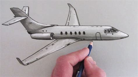 How to draw simple airplane - ocret