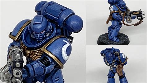 Video 'How to paint an Ultramarine Primaris Intercessor' - The Brush ...