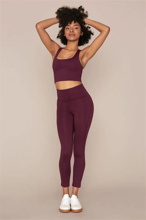 Black Compressive High-Rise Legging — Girlfriend Collective | Female ...