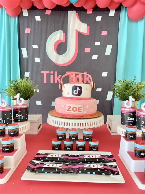 Tik Tok Birthday Party Ideas | Photo 7 of 10 | Catch My Party