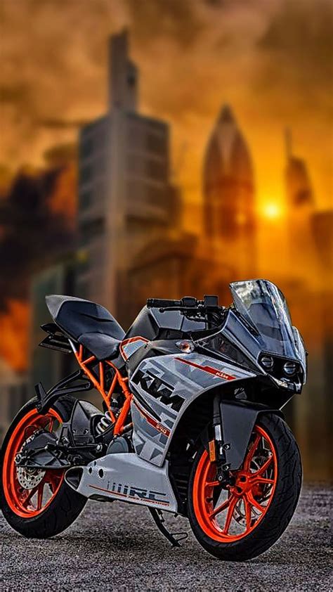 Ktm Bike , Beautiful, Sunset, background HD phone wallpaper | Pxfuel