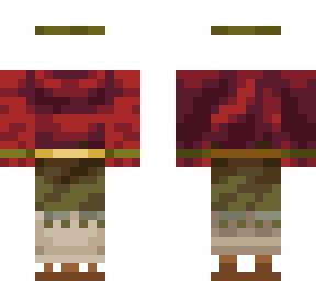 Savanna Villager Costume | Minecraft Skin