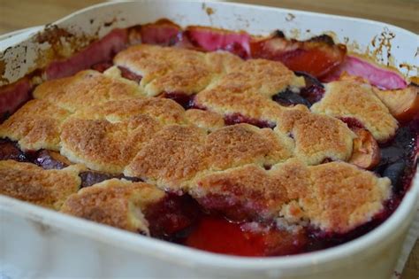 Peach Plum Cobbler — Unwritten Recipes | Cobbler recipes, Peach recipe ...