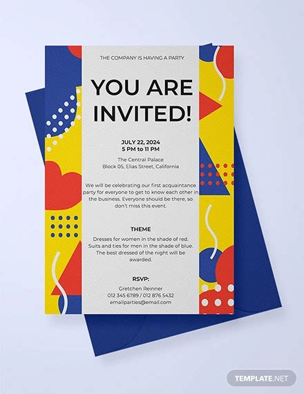 FREE 19+ Email Invitation Designs in PSD | AI | MS Word | Pages | Publisher